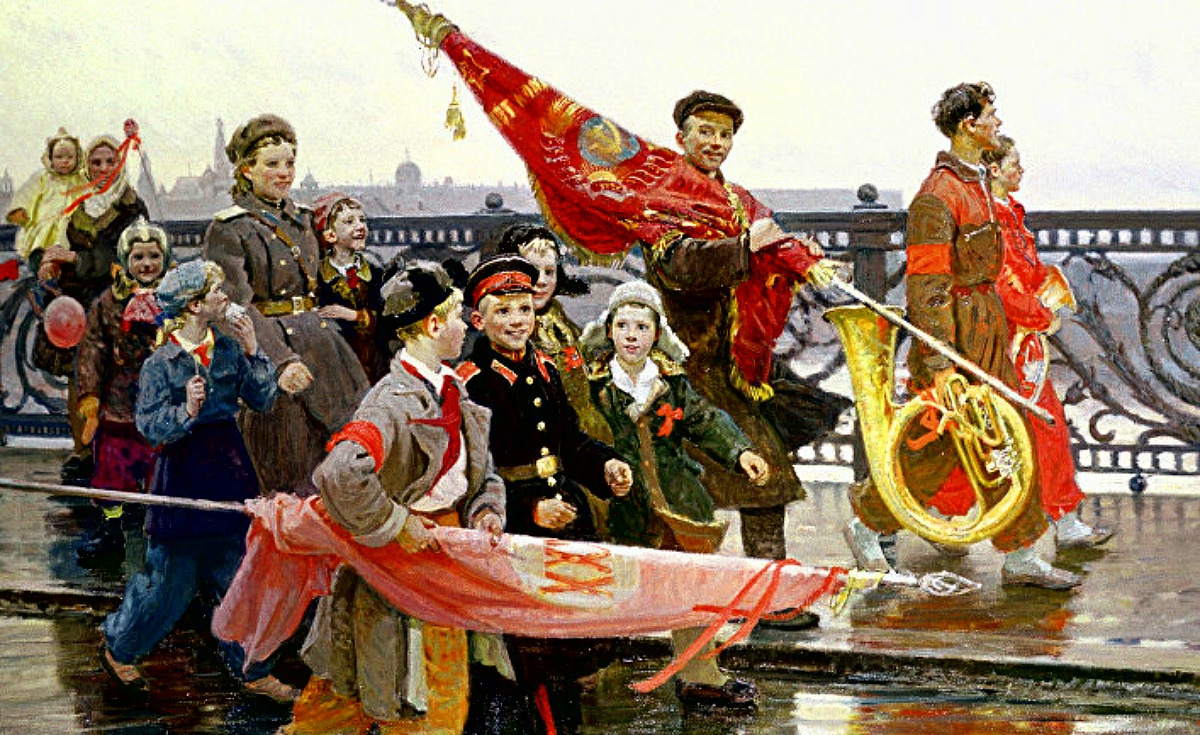 1 мая в картинах художников
