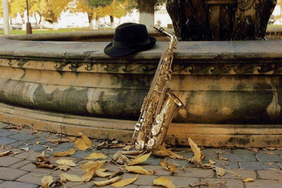 Одинокий саксофон. Саксофон осень. Осенний блюз саксофон. Осенний джаз.