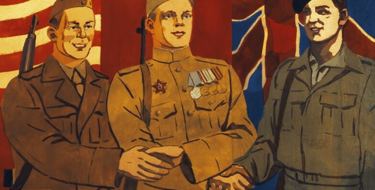 Два лика войны вторая мировая война в восприятии россиян и англичан проект