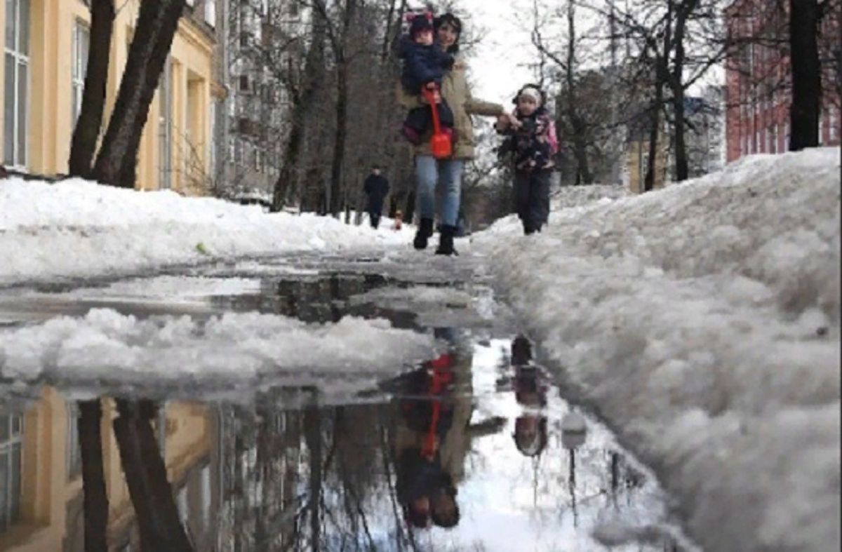 На улице была сильная. Оттепель в Москве. Потепление зимой. Потепление в Москве.